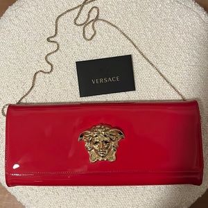 Versace palazzo patent napa leather